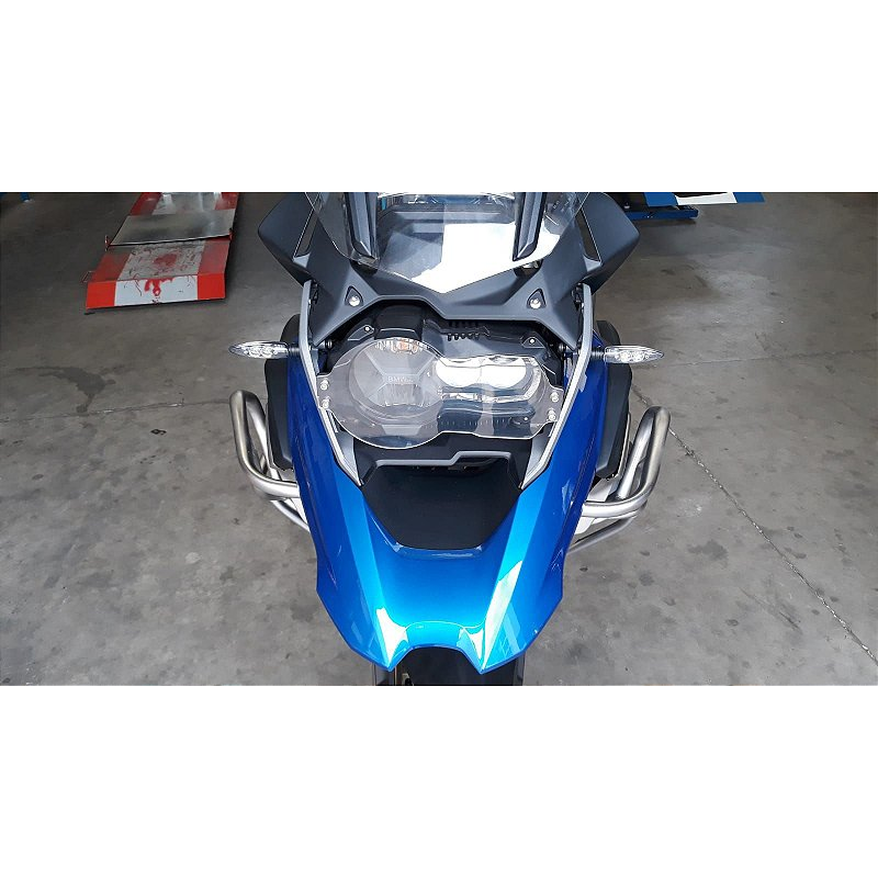 R1200 GS protetor carenagem inox 2013 2023 protecao off road MOTOTOP