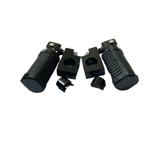 Pedaleira apoio pes moto vista lateral MOTOTOP