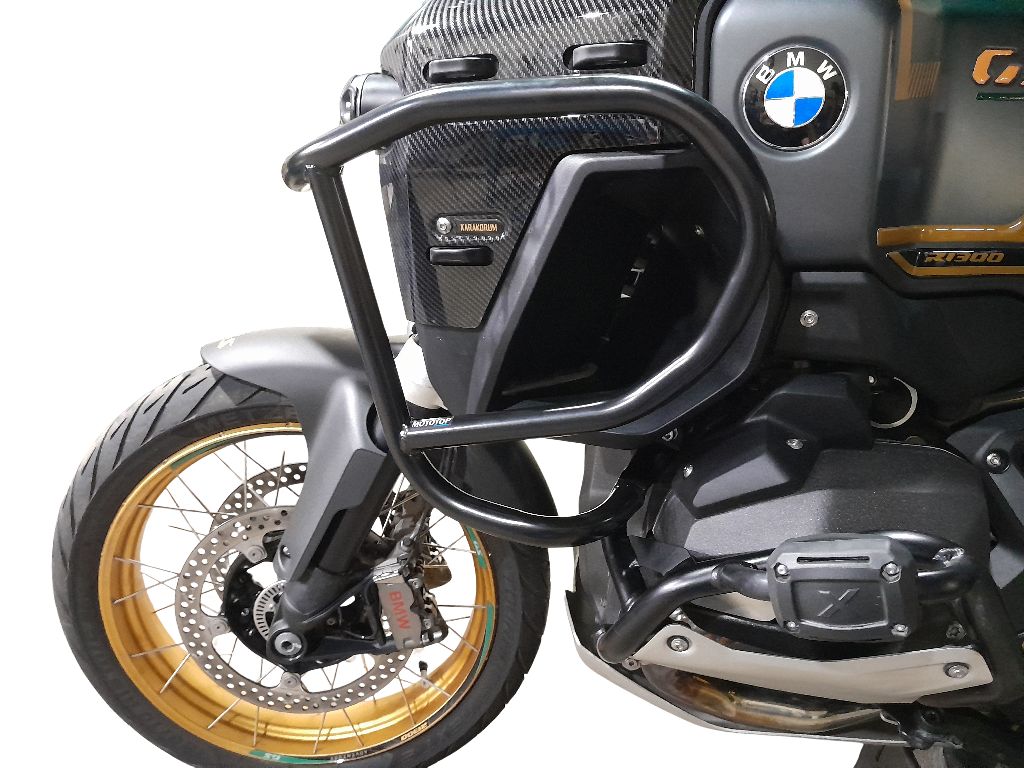 R1300 GS Adventure protetor carenagem preto vista traseira MOTOTOP