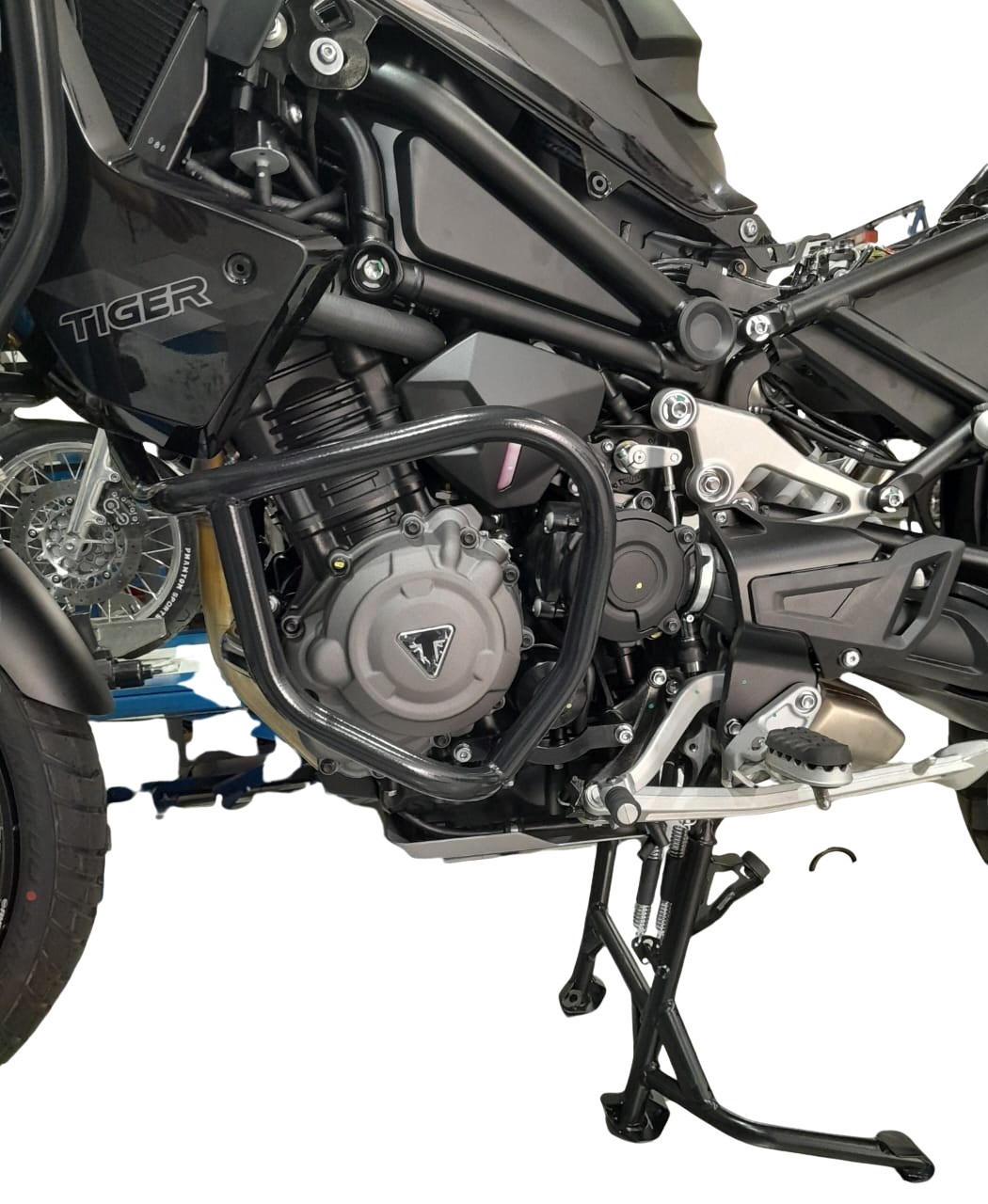 Protetor Motor Triumph Tiger 1200 Black Edition Preto Mototop