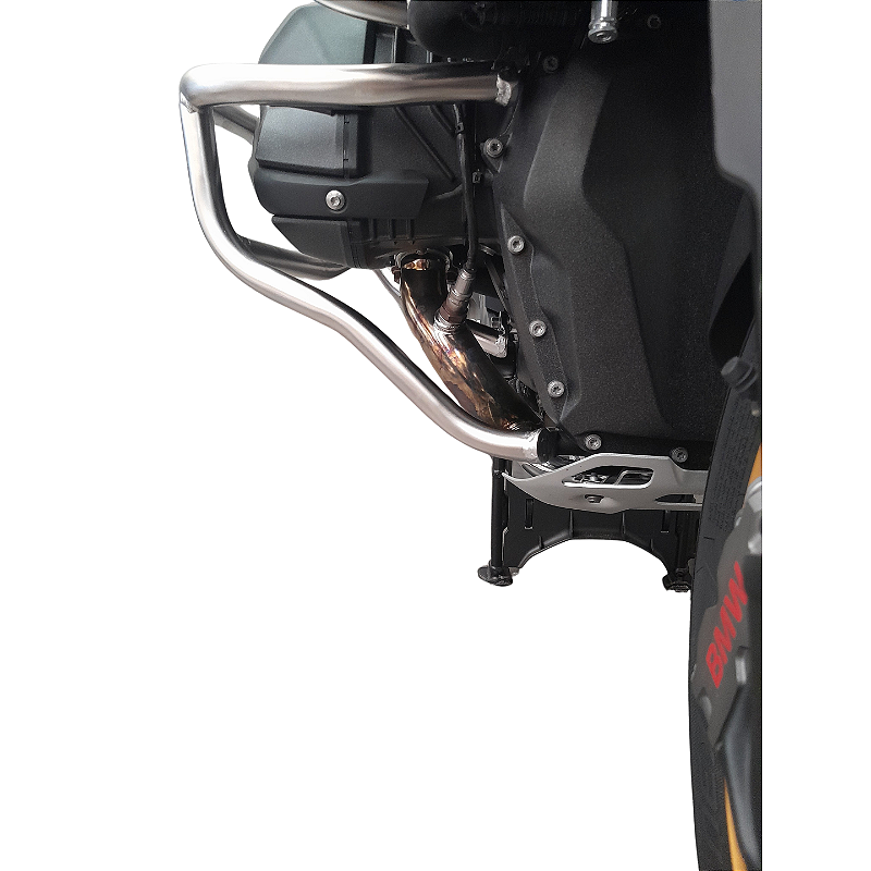 BMW R1300 GS protetor carenagem motor inox vista traseira MOTOTOP