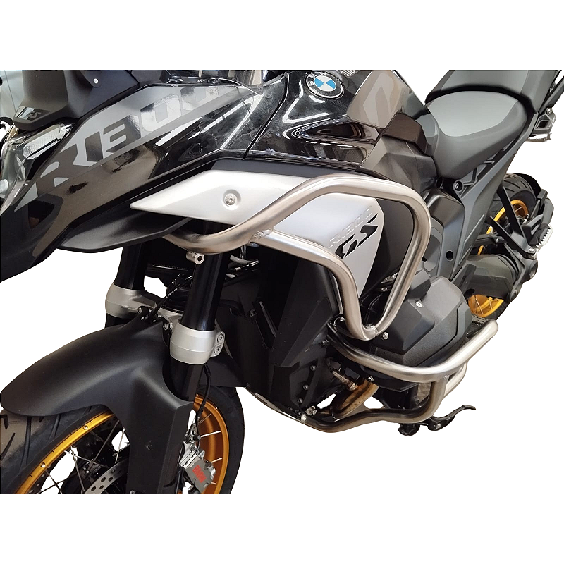 R1300 GS protetor motor carenagem inox detalhe solda reforcada MOTOTOP