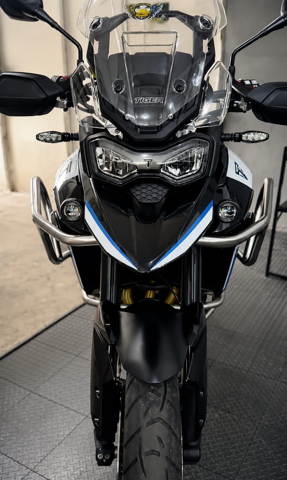 Protetor Carenagem Tiger 900 Alpine Edition Triumph Inox 304 Mototop