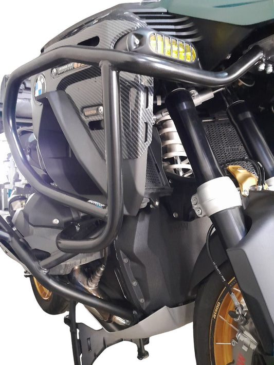 Protetor carenagem R1300 GS Adventure preto vista frontal MOTOTOP