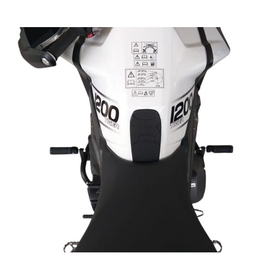 Pedaleira apoio pes moto detalhe fixacao MOTOTOP