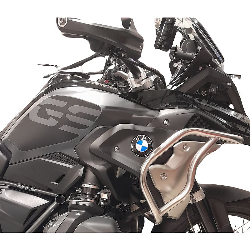 R1250 GS protetor carenagem inox detalhe fixacao MOTOTOP