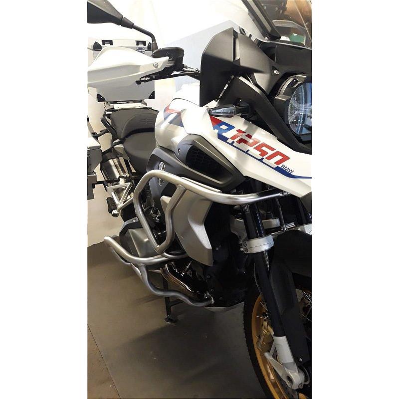 R1250 GS protetor carenagem carbono preto prata protecao off road MOTOTOP