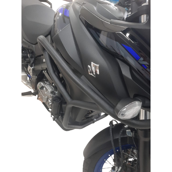 VStrom 650 protetor motor 2017 acima vista lateral MOTOTOP