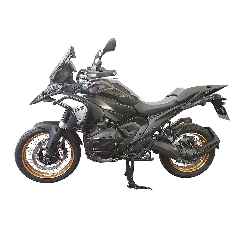 Protetor carenagem motor R1300 GS preto kit angulo diagonal MOTOTOP