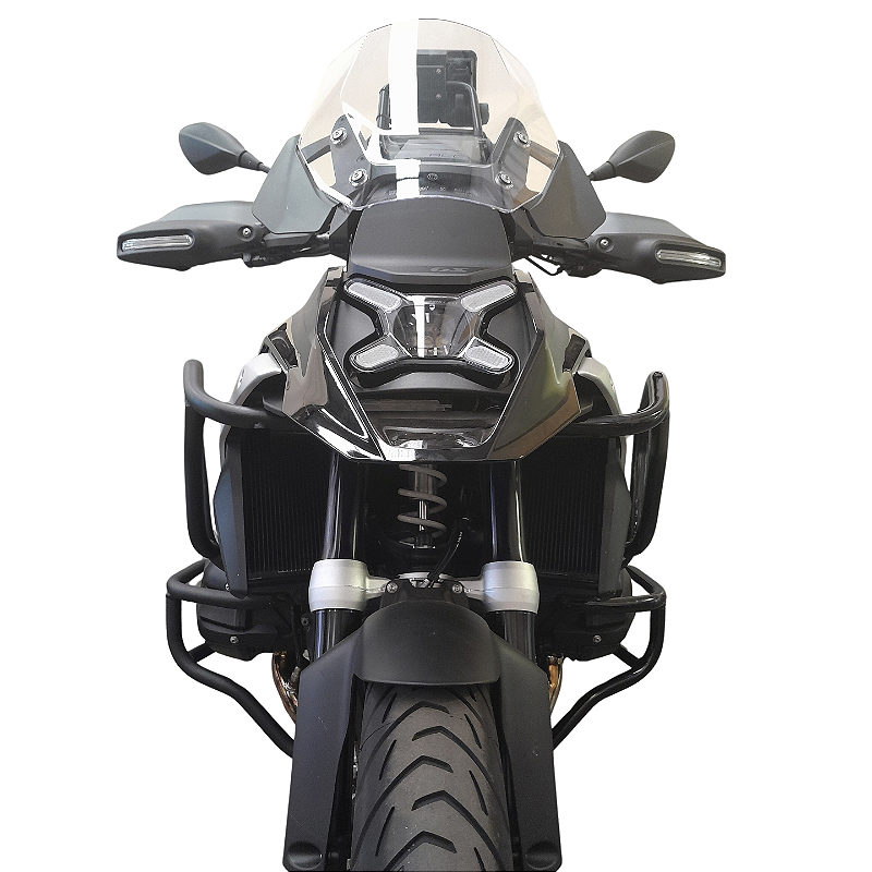 Protetor motor carenagem R1300 GS preto fosco kit vista frontal MOTOTOP