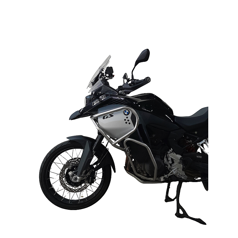 F900 GS Adventure protetor carenagem inox detalhe fixacao MOTOTOP