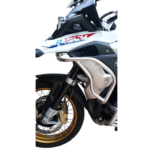 Protetor carenagem R1250 GS inox BMW vista frontal MOTOTOP