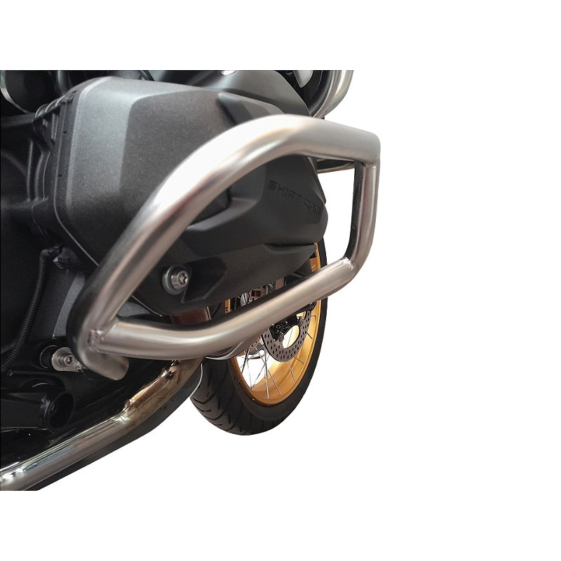 Protetor motor R1300 GS inox detalhe acabamento MOTOTOP
