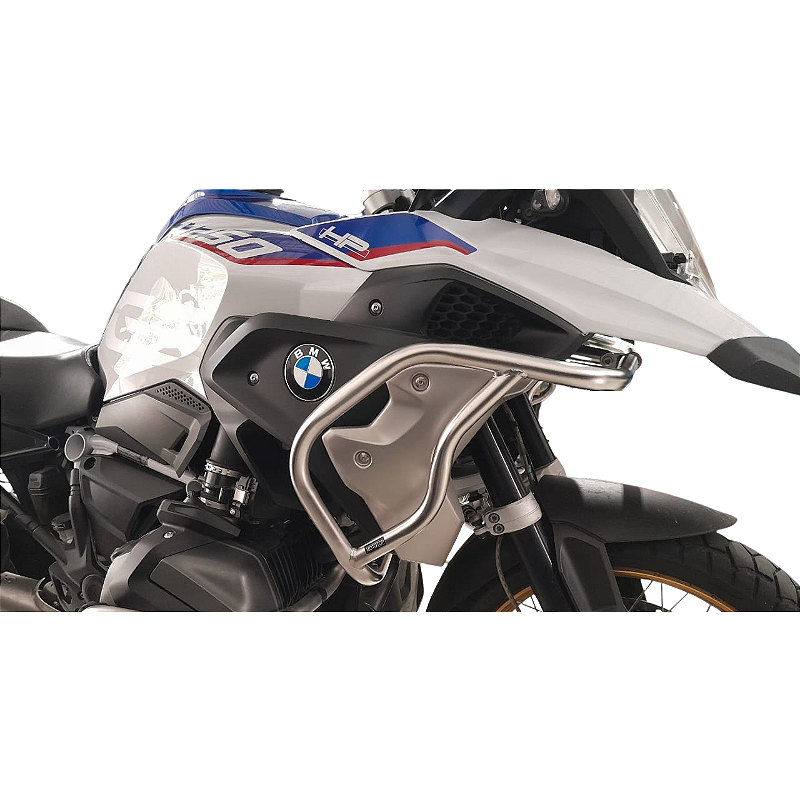 R1250 GS protetor carenagem inox BMW vista lateral MOTOTOP