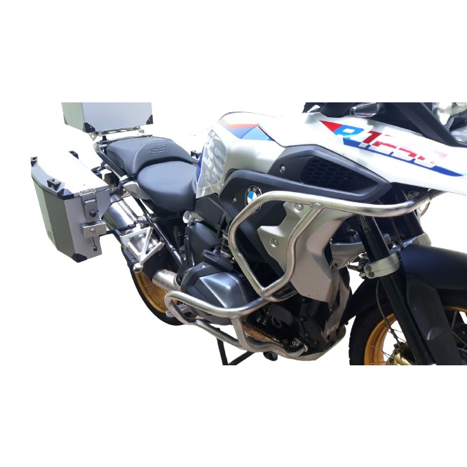 Protetor motor carenagem R1250 GS kit premium angulo diagonal MOTOTOP