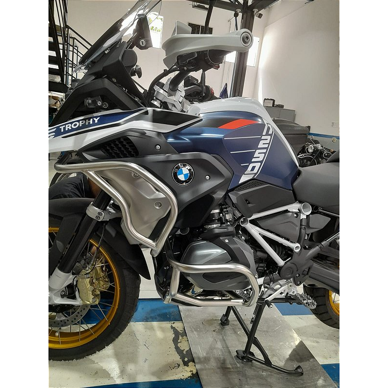 R1250 GS kit premium protetor motor carenagem detalhe fixacao MOTOTOP