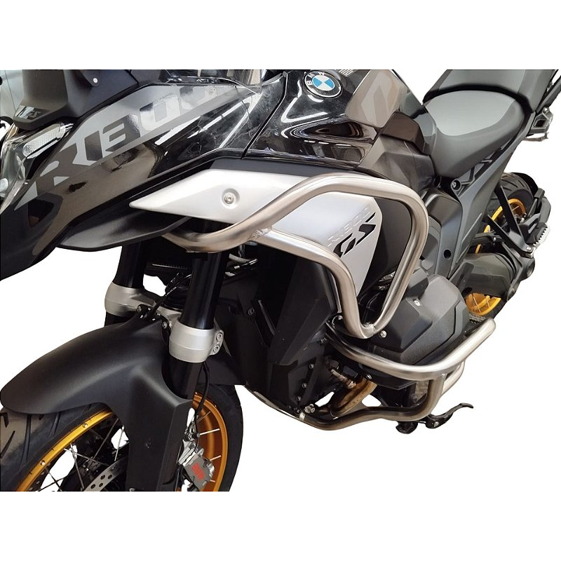 R1300 GS protetor motor carenagem inox acabamento premium MOTOTOP