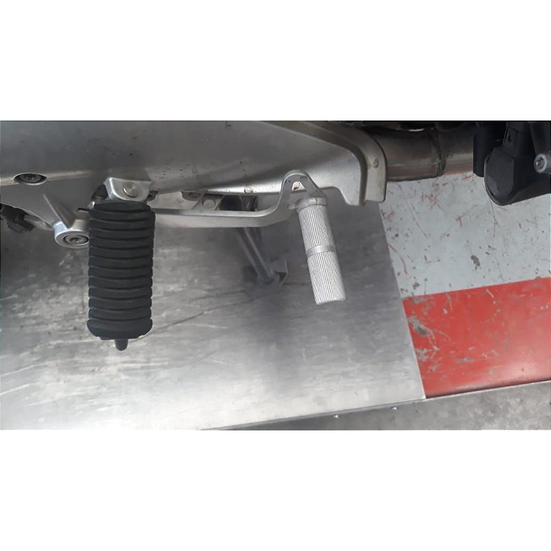 Aumento base freio R1200 RT detalhe acabamento MOTOTOP