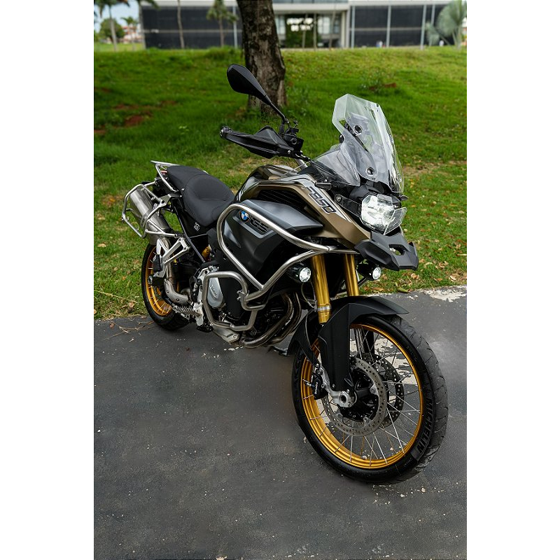 Protetor carenagem F850 GS Adventure inox detalhe acabamento MOTOTOP