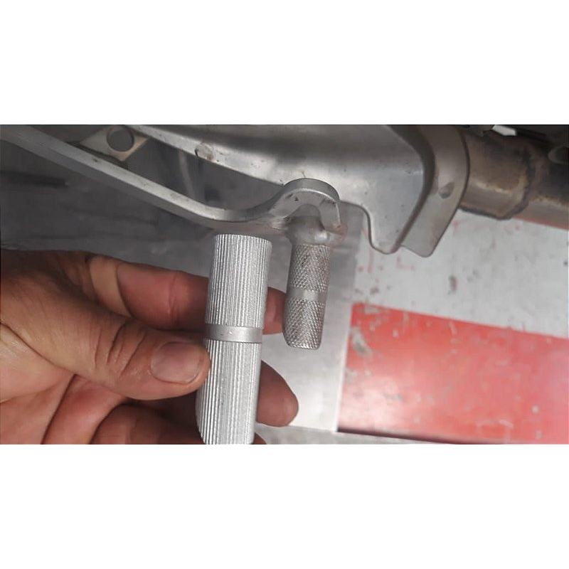 Aumento base freio R1150 RT detalhe acabamento MOTOTOP