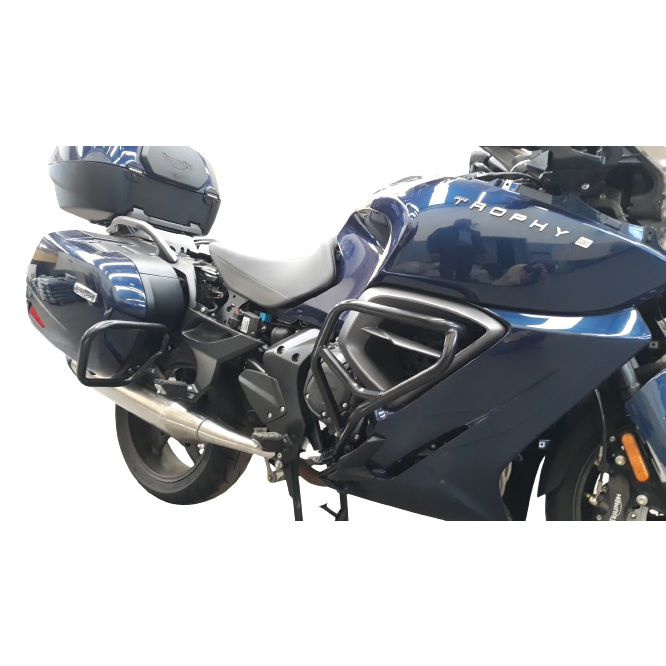 Protetor motor Trophy 1200 SE vista frontal MOTOTOP