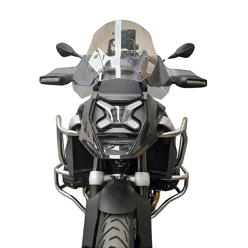 Protetor motor carenagem R1300 GS inox vista superior MOTOTOP
