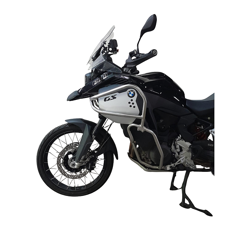 F900 GS Adventure protetor carenagem inox detalhe fixacao MOTOTOP