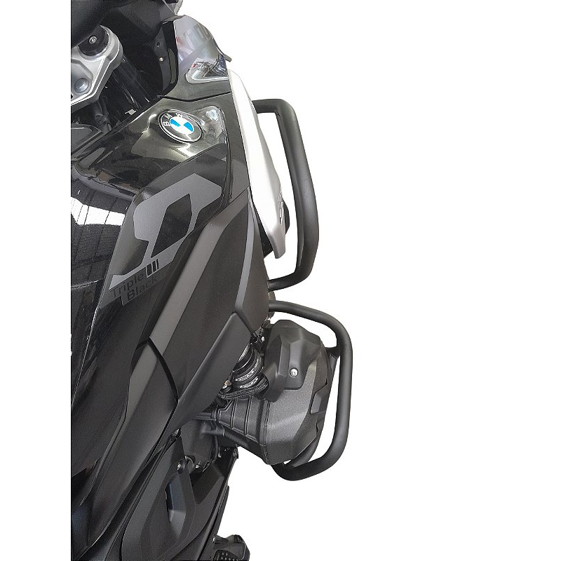 R1300 GS protetor motor carenagem preto kit vista traseira MOTOTOP