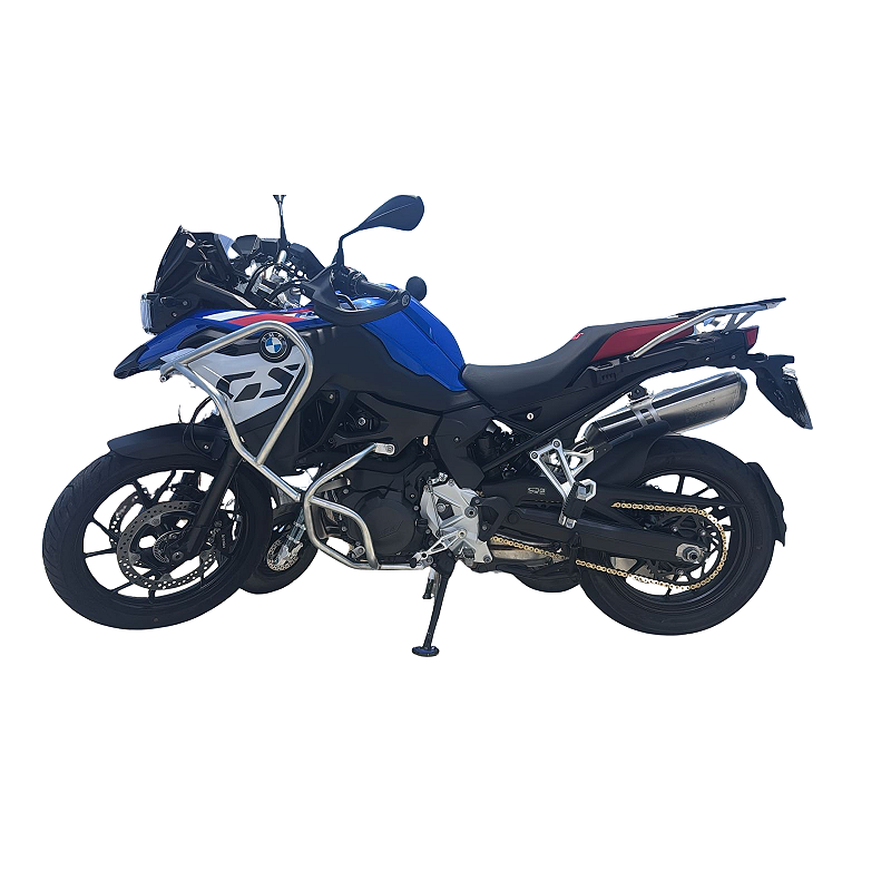 F800 GS 2024 protetor motor carenagem inox vista lateral MOTOTOP
