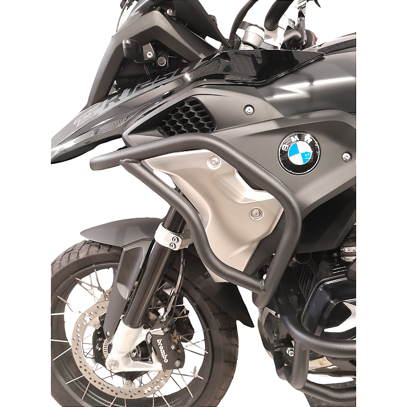 R1250 GS protetor carenagem carbono preto prata vista lateral MOTOTOP