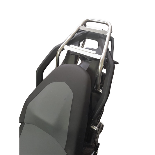 Suporte central traseiro R1300 GS inox vista frontal MOTOTOP