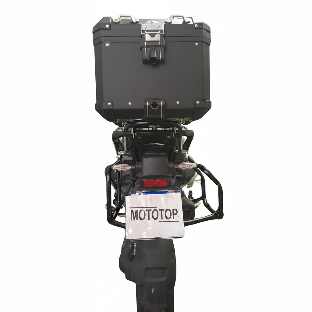 R1300 GS suporte central traseiro preto vista lateral MOTOTOP