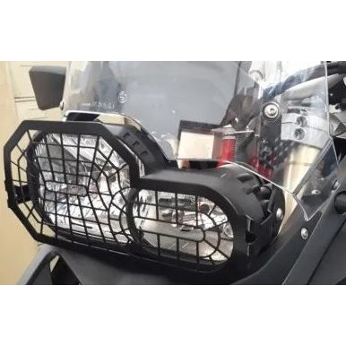 F800 GS protetor farol carbono vista lateral MOTOTOP