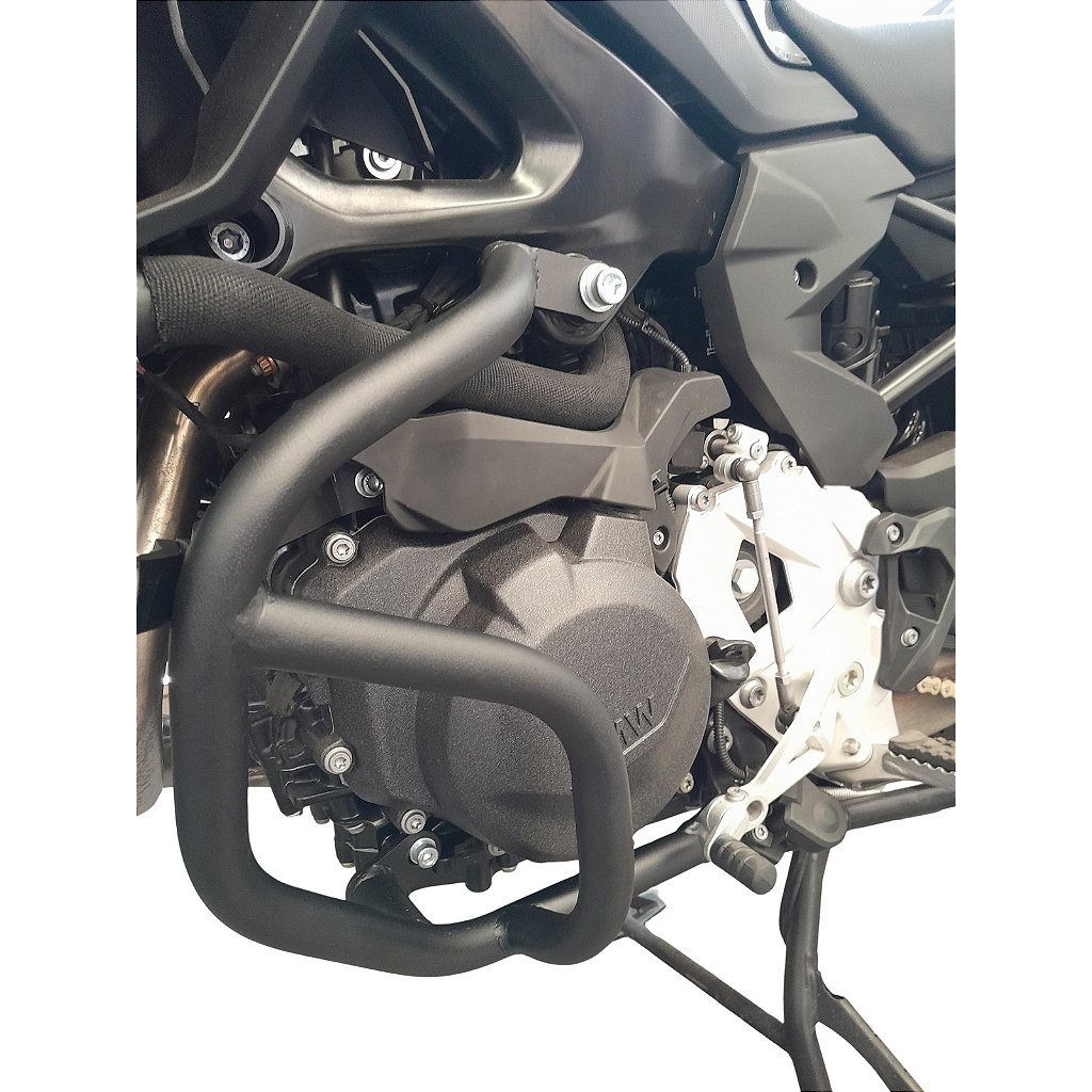 F800 GS 2024 protetor motor inox vista lateral MOTOTOP