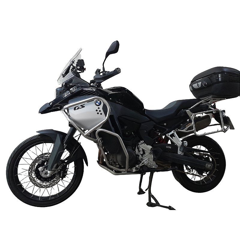Protetor carenagem F900 GS Adventure inox detalhe acabamento MOTOTOP