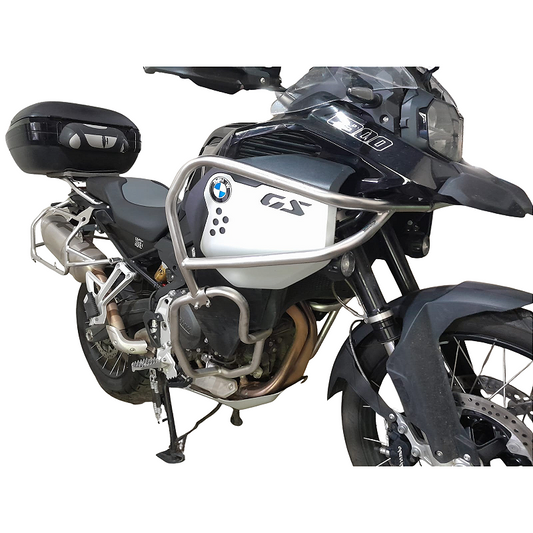 Protetor carenagem BMW F900 GS Adventure inox vista frontal MOTOTOP