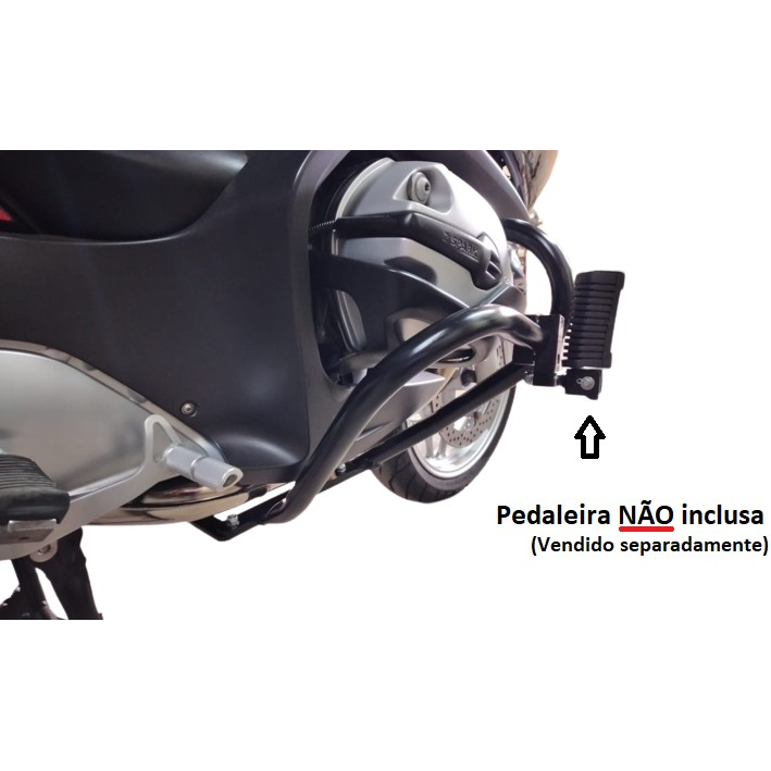 Protetor motor R1200 RT 2005 2012 vista frontal MOTOTOP