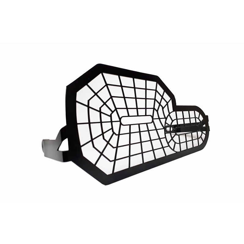Protetor farol F800 GS carbono vista frontal MOTOTOP
