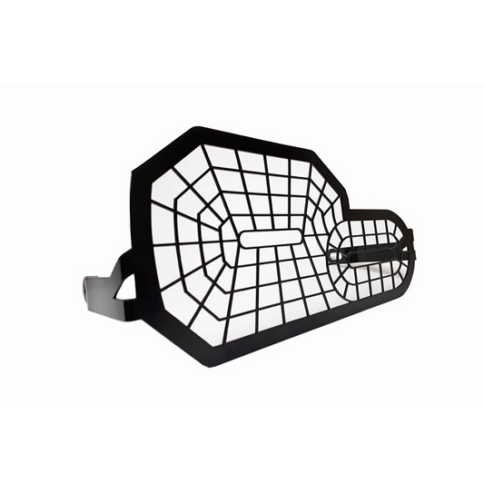 Protetor farol F800 GS carbono vista frontal MOTOTOP