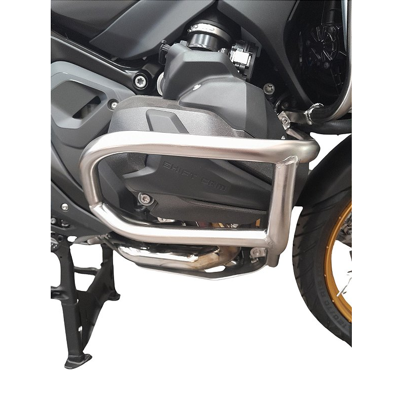 R1300 GS protetor motor inox BMW vista lateral MOTOTOP