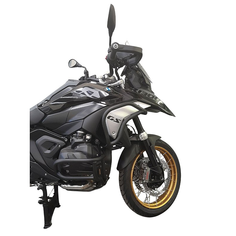 Protetor motor carenagem R1300 GS preto detalhe acabamento MOTOTOP