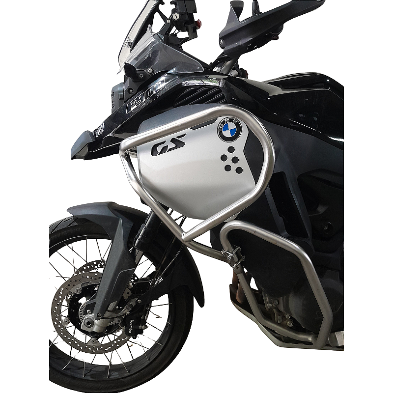 F900 GS Adventure protetor carenagem inox vista traseira MOTOTOP