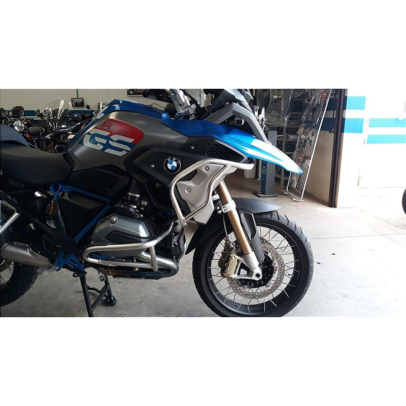 R1200 GS protetor carenagem inox 2013 2023 acabamento premium MOTOTOP