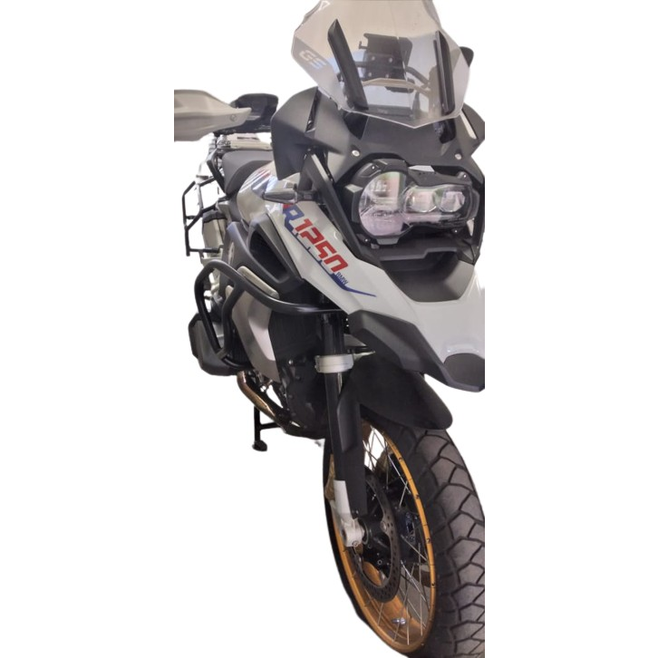 Protetor carenagem R1250 GS carbono preto prata vista superior MOTOTOP