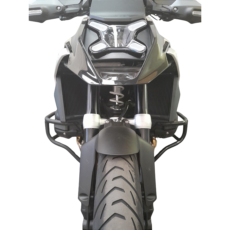 Protetor motor R1300 GS inox com pintura vista frontal MOTOTOP