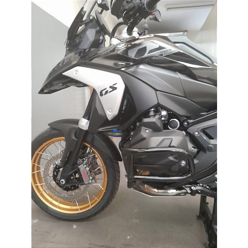 R1300 GS protetor motor inox pintura protecao off road MOTOTOP