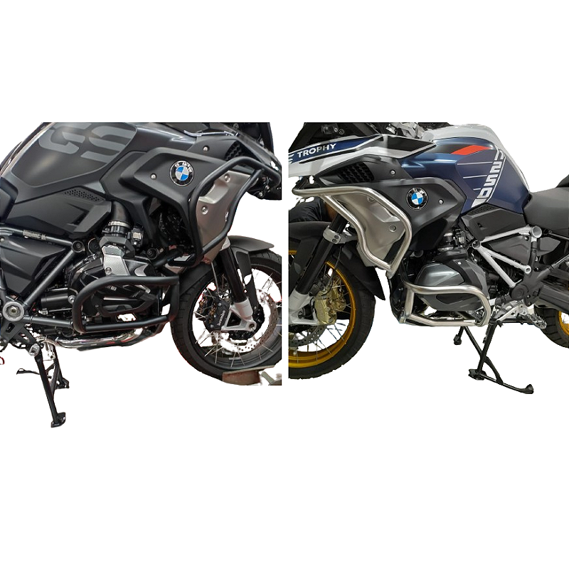 Protetor motor carenagem R1250 GS kit premium vista frontal MOTOTOP