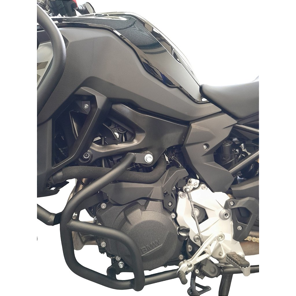 Protetor motor F800 GS 2024 inox vista frontal MOTOTOP