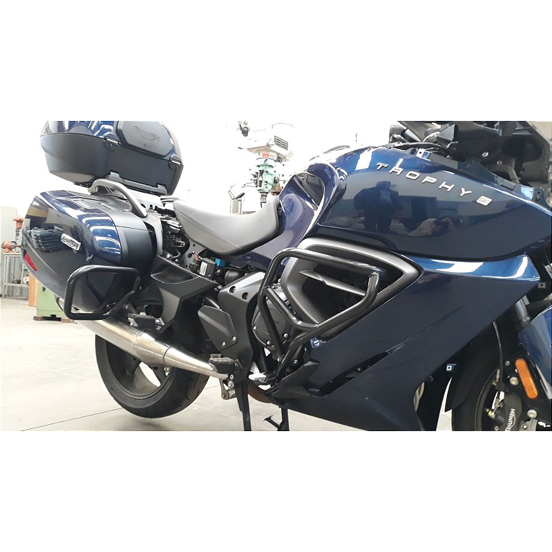 Trophy 1200 SE protetor motor vista lateral MOTOTOP