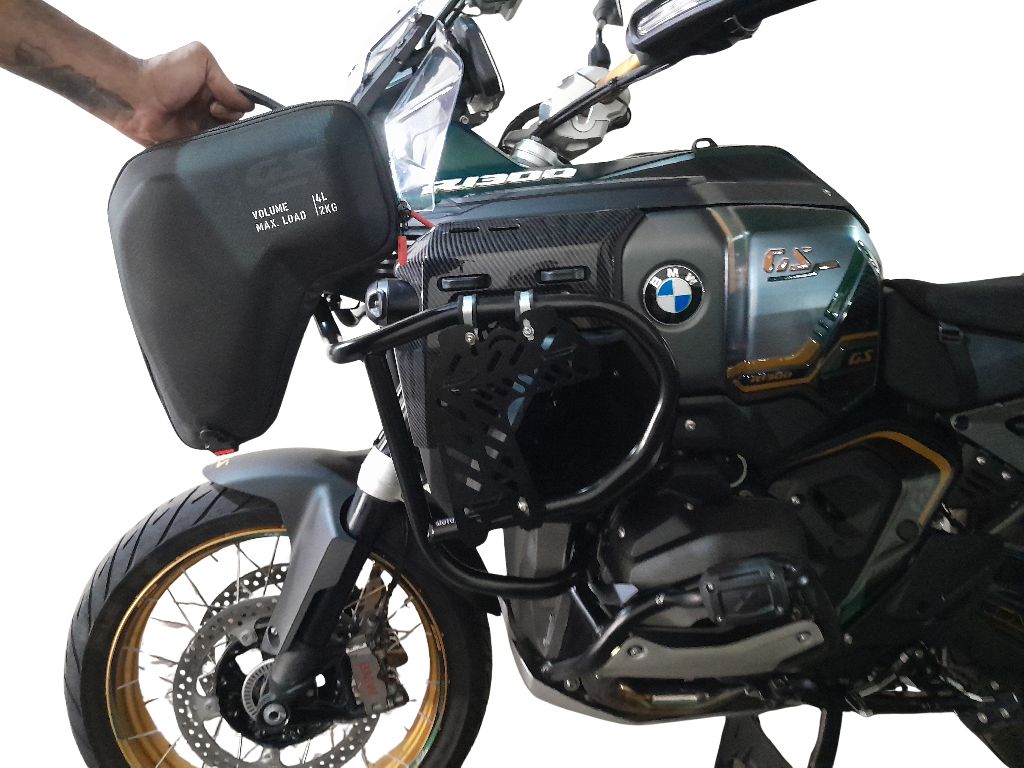 Protetor carenagem R1300 GS Adventure preto detalhe acabamento MOTOTOP